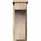 Ekena Millwork Huntington Rough Sawn Corbel w/Backplate, Douglas Fir, 8"W x 14"D x 22"H COR08X14X22HUN01RDF - alternate 4